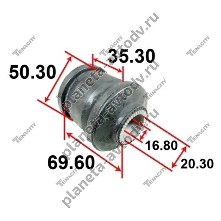 Сайлентблок "TNC" AAMMI1023/MAB016