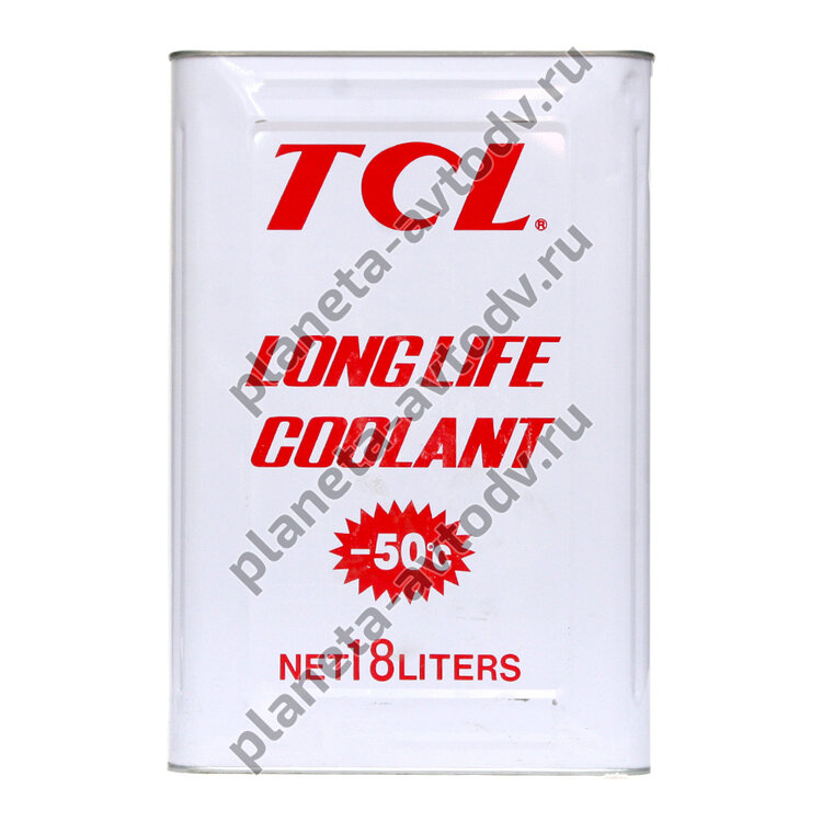 Антифриз готовый "TCL" Long Life Coolant Красный (-50С) 18л 