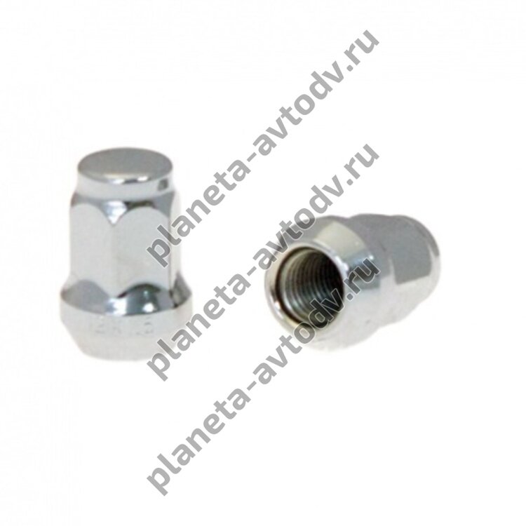 Гайка "НОРМ" M12x1,50; H=32мм; Ключ 17мм; Закрытая; Хром (набор-20шт.)