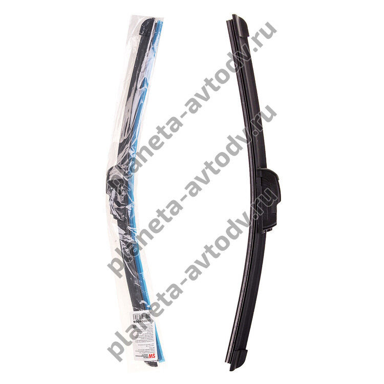 Щетка стеклоочистителя "SKYWAY" S02704006 бескаркасная 43см (17") в пакете