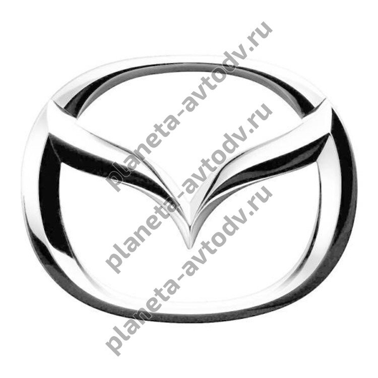 Эмблема "Mazda" хром (76*62мм) "SW"