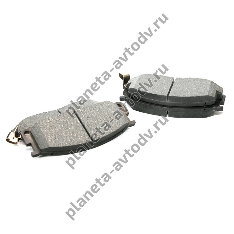 Колодки тормозные дисковые "NISSHINBO" NP1096 [PF-1218/1147/1327]