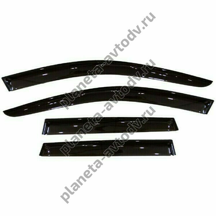 Ветровик накладной "SKYWAY" VN008 Nissan Wingroad 1999-2005,Nissan AD,Mazda Familia Van 1999-2008 (компл 4шт)