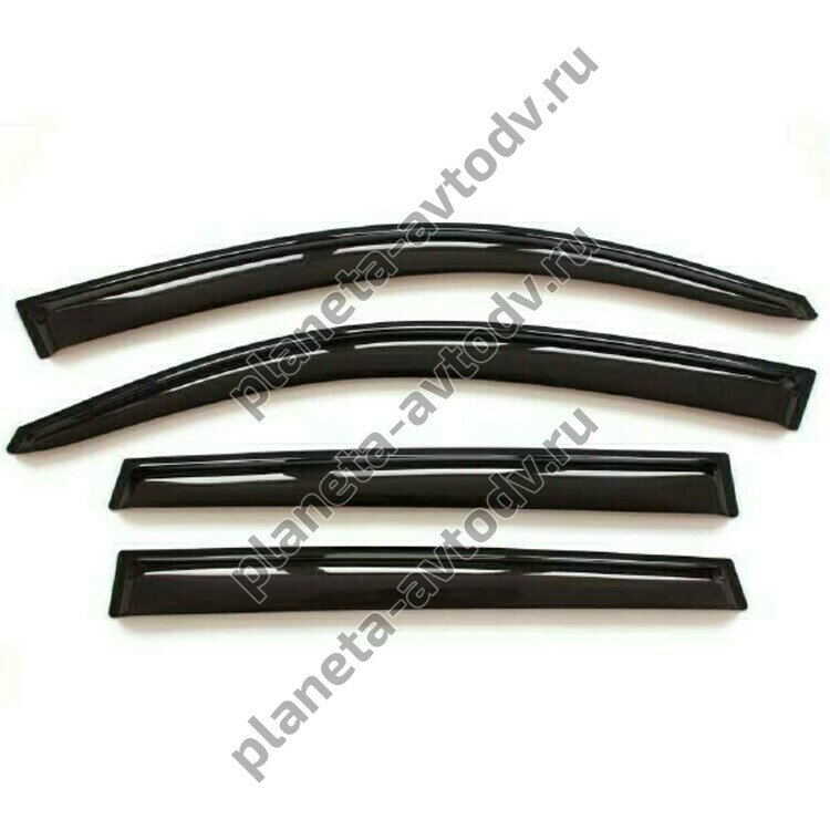 Ветровик накладной "SKYWAY" VT015 Toyota RAV-4 2006-2010 (компл 4шт.)