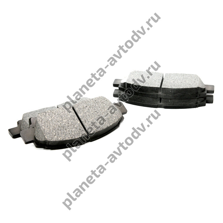 Колодки тормозные дисковые "NISSHINBO" NP1077 [PF-1267/1362]