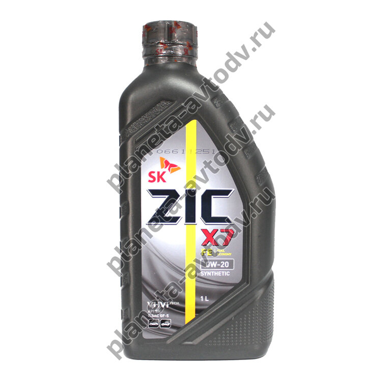 Масло моторное "ZIC" X7 FE  (0W20)  1л  