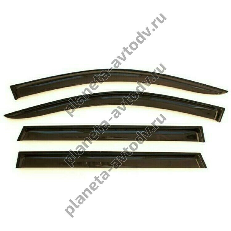 Ветровик накладной "SKYWAY" VT002 Toyota Fielder универсал 1999-2006 (компл 4шт.)