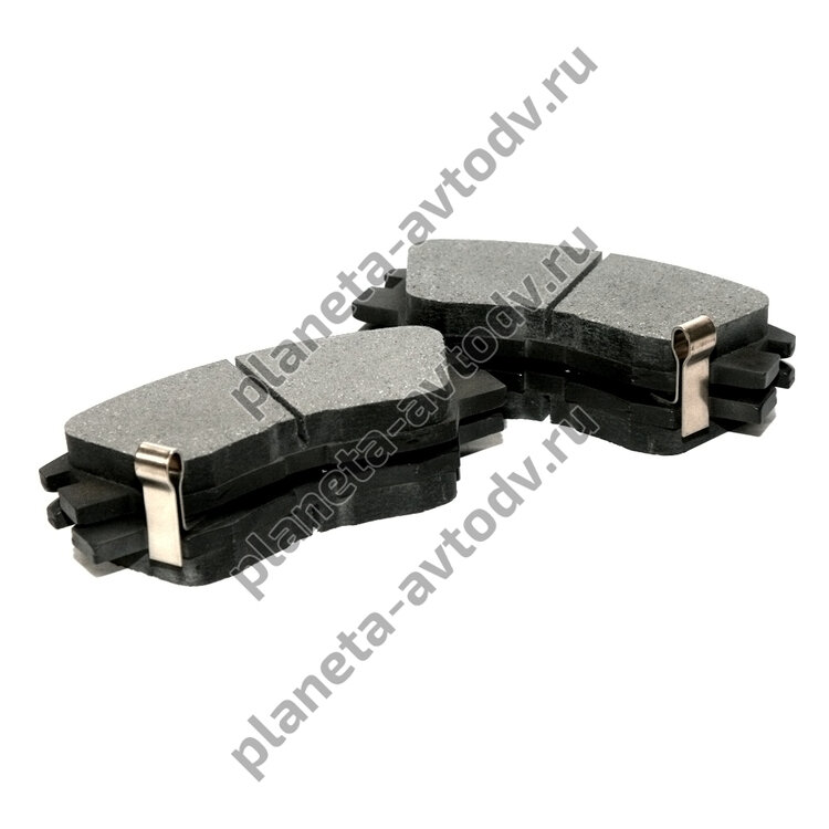 Колодки тормозные дисковые "NISSHINBO" NP3000 [PF-3172]