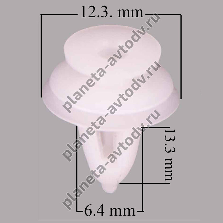 Клипса "SKYWAY" S05601076 (1уп.-25шт) для обшивки дверей (NISSAN/TOYOTA/MITSUBISHI) 