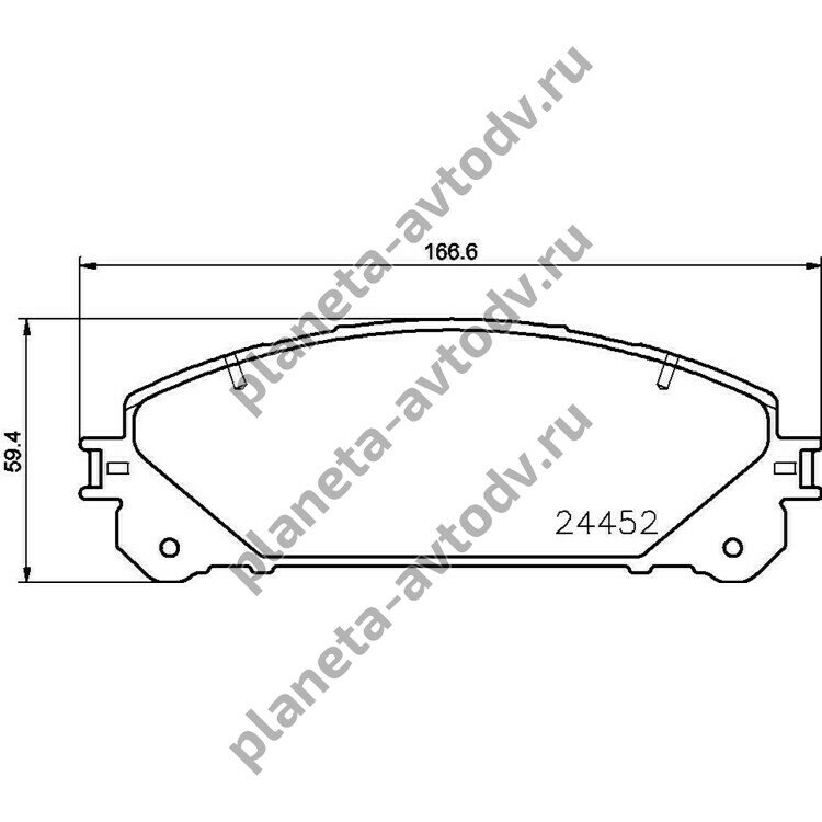 Колодки тормозные дисковые "NISSHINBO" NP1109