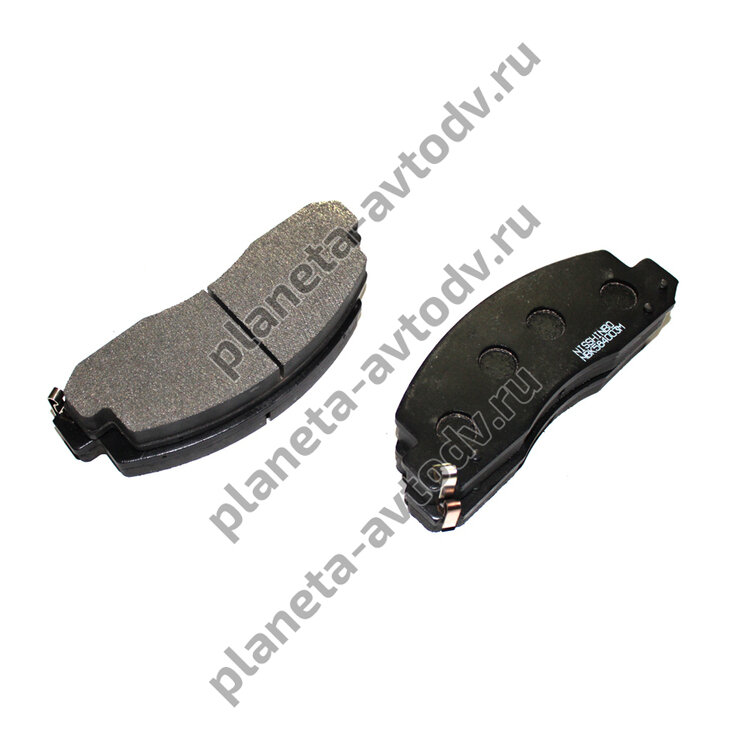 Колодки тормозные дисковые "NISSHINBO" NP1100 [PF-1329]
