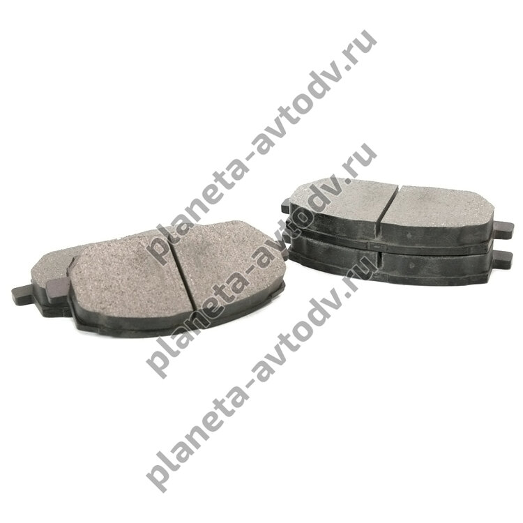 Колодки тормозные дисковые "NISSHINBO" NP1041 [PF-1457]