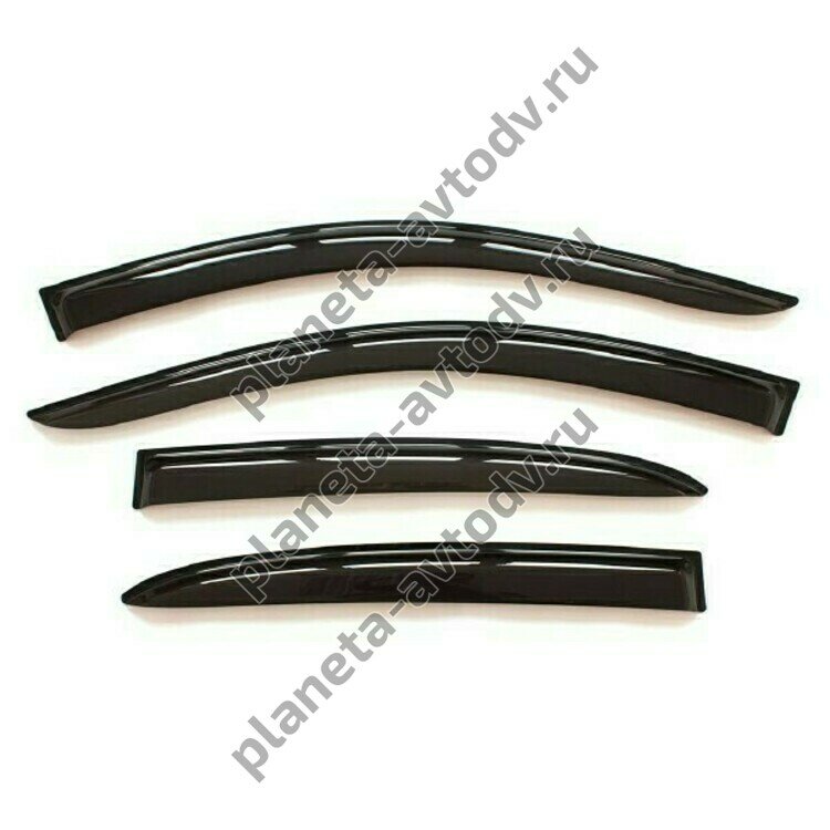Ветровик накладной "SKYWAY" VT024 Toyota Platz, Echo 1999-2005 (компл 4шт.)