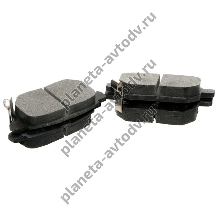 Колодки тормозные дисковые "NISSHINBO" NP1020 [PF-1519]