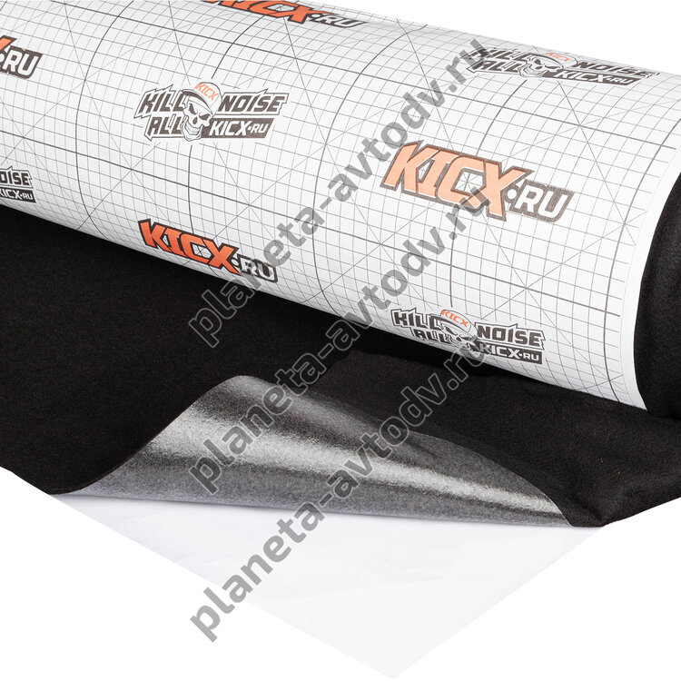 КАРПЕТ KICX (BLACK) A графит самокл. (ш-125см) метр погонный