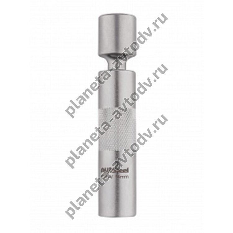 Головка свечная "AV Steel" AV-510714 тонкостенная 12-гран с карданом 3/8"x14мм с магнитом 