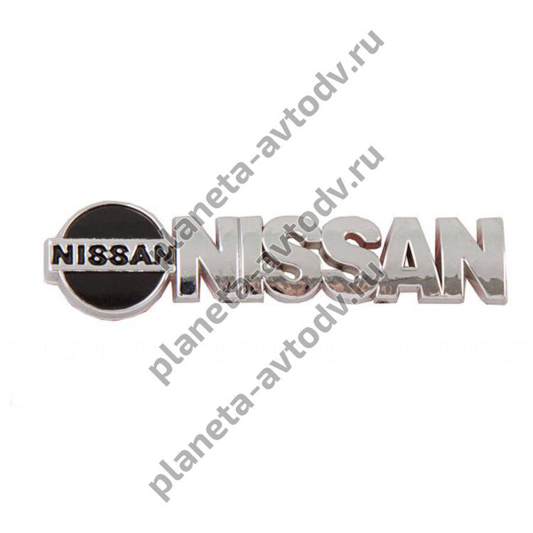 Шильдик металлопластик SW "NISSAN" + эмблема