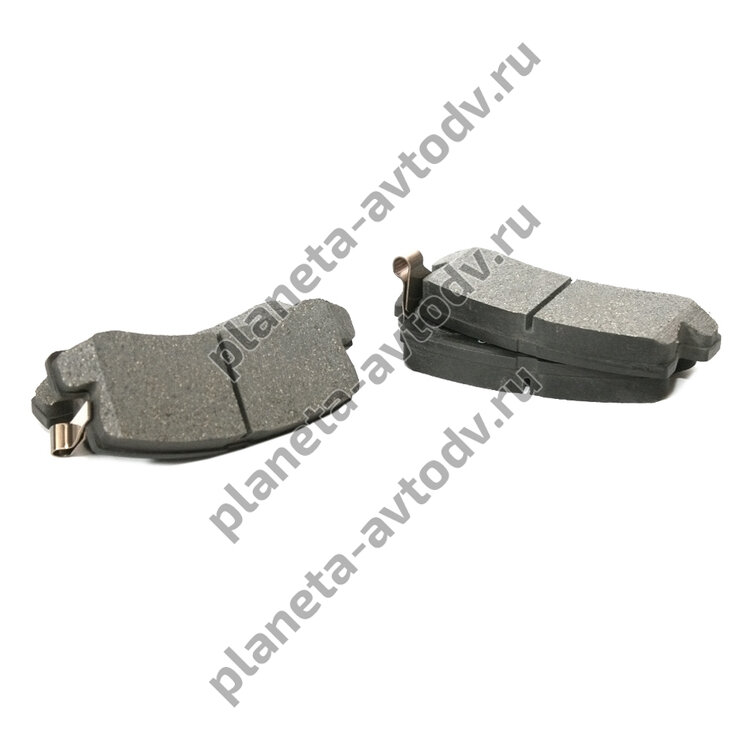 Колодки тормозные дисковые "NISSHINBO" NP1011 [PF-1321/1161]