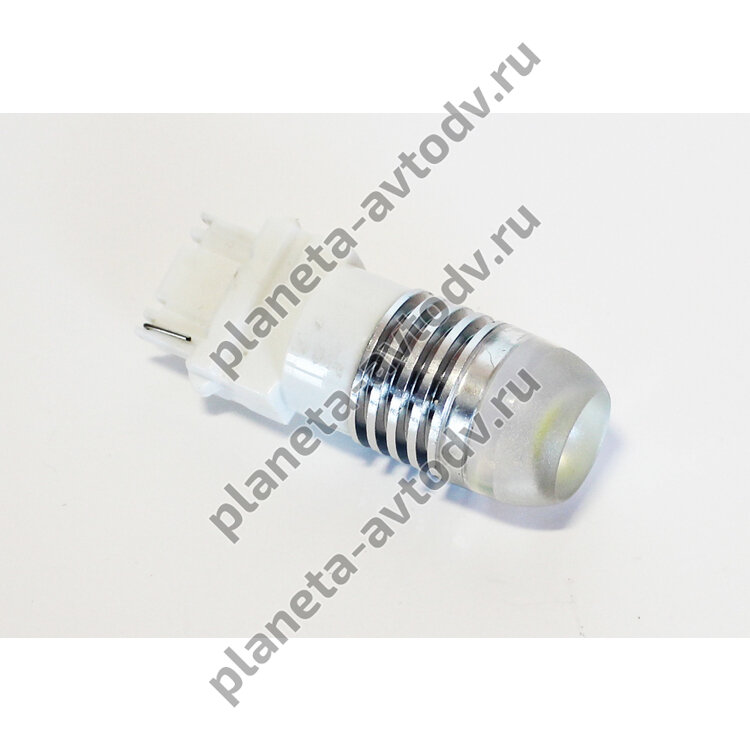 Светодиод без цоколя T25 (3156) - 1 LED 3W с линзой-пластик (белый)