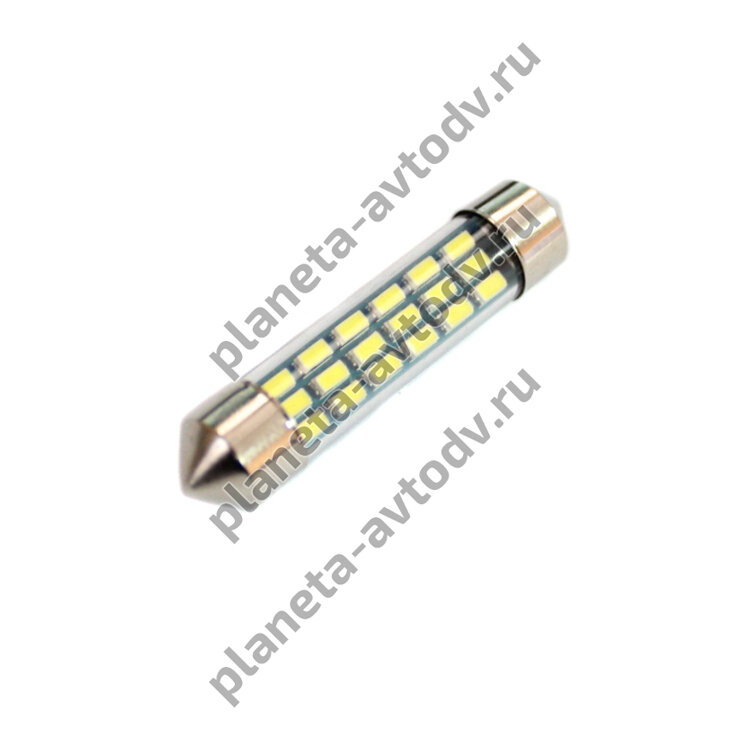 Светодиод "AutoEra" C5W-3014-18SMD (41мм) 12V
