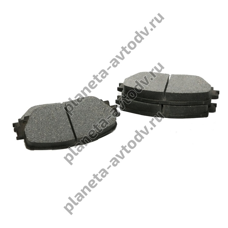 Колодки тормозные дисковые "NISSHINBO" NP1060 [PF-1518]