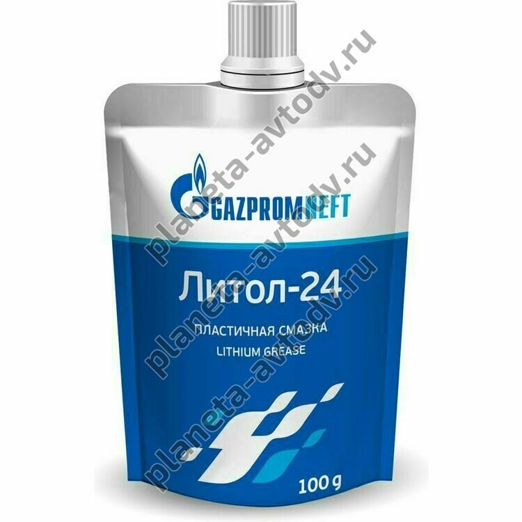 Смазка Литол-24 "GAZPROMNEFT" пластичная (0,1кг) (DOU PACK) 