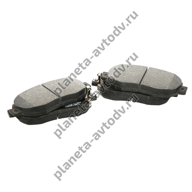 Колодки тормозные дисковые "NISSHINBO" NP1073 [PF-1324/1342]