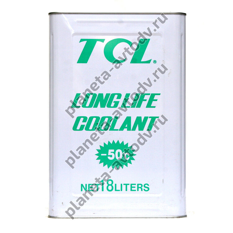 Антифриз готовый "TCL" Long Life Coolant Зеленый (-50С) 18л 