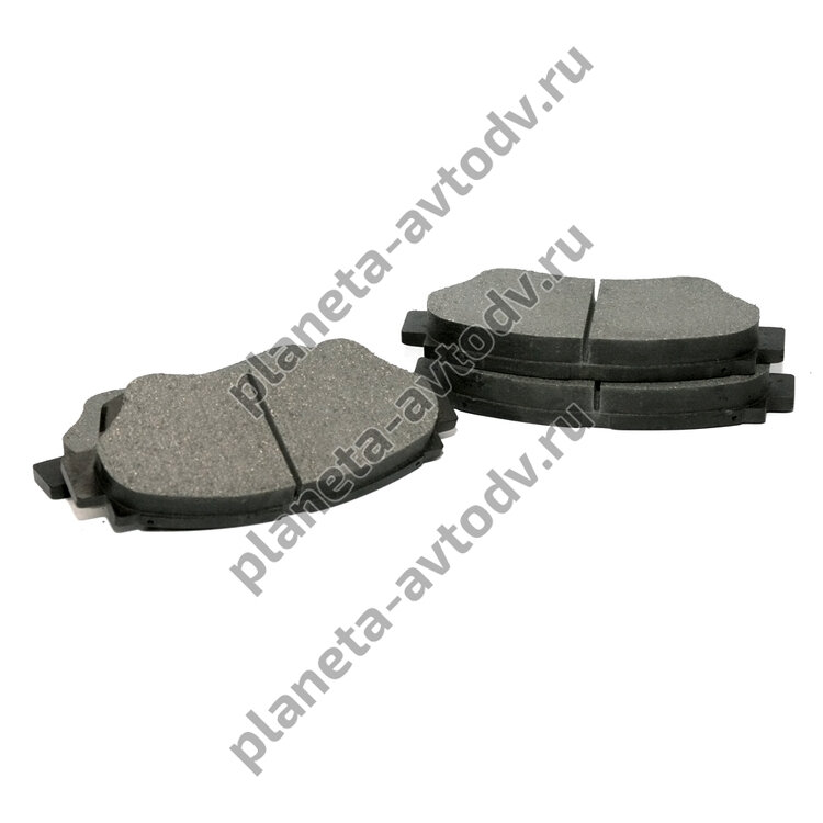 Колодки тормозные дисковые "NISSHINBO" NP1006 [PF-1228]