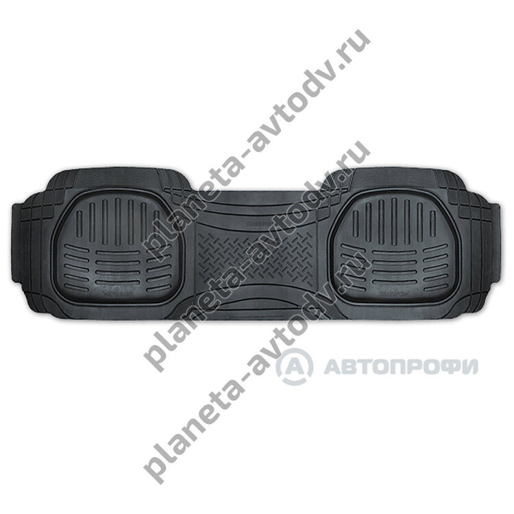 Коврик в салон "AUTOPROFI" TER-003 (BK) TRANSFORM ванночка термопласт, задняя сплошная (51*166см) Чёрный
