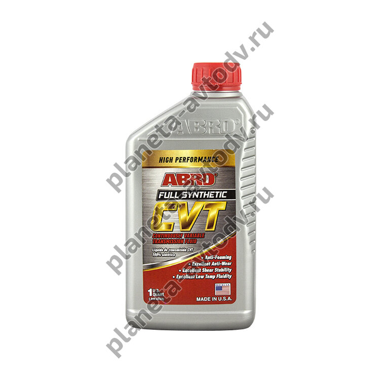 Жидкость для вариатора "ABRO" AT-CVT-QT CVT  SYNTHETIC  (946мл) 