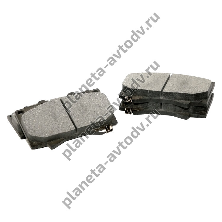 Колодки тормозные дисковые "NISSHINBO" NP1018 [PF-1411]
