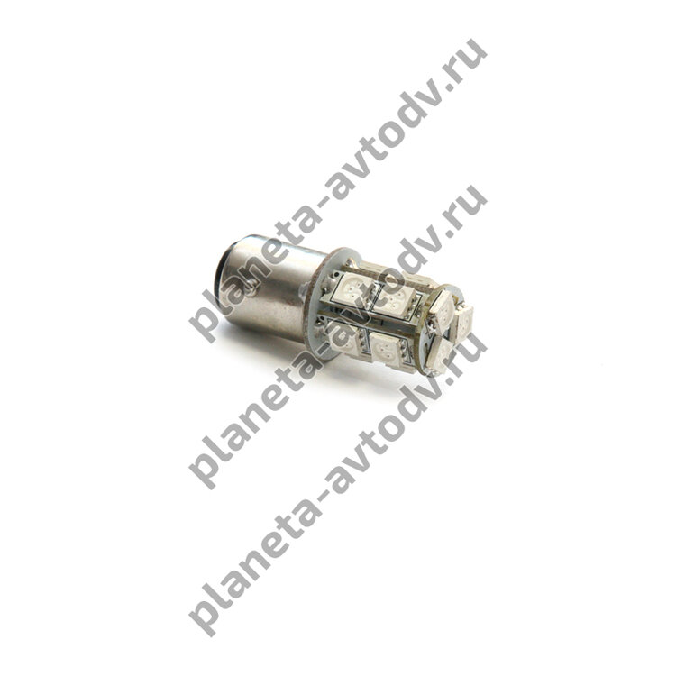 Светодиод с цоколем (1157) (S25) -13 SMD (5050) (красный)