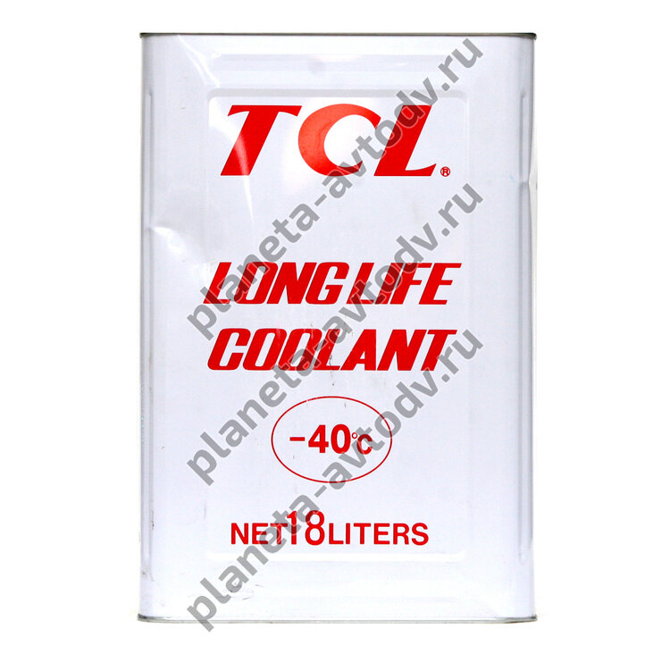 Антифриз готовый "TCL" Long Life Coolant Красный (-40С) 18л 