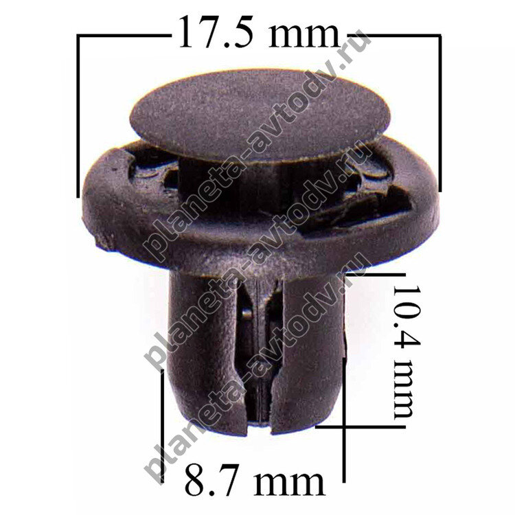 Клипса "SKYWAY" S05601069 (1уп.-25шт) универсальная (TOYOTA) KJ338