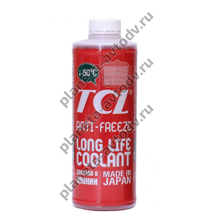 Антифриз готовый "TCL" Long Life Coolant Красный (-50С)  1л 