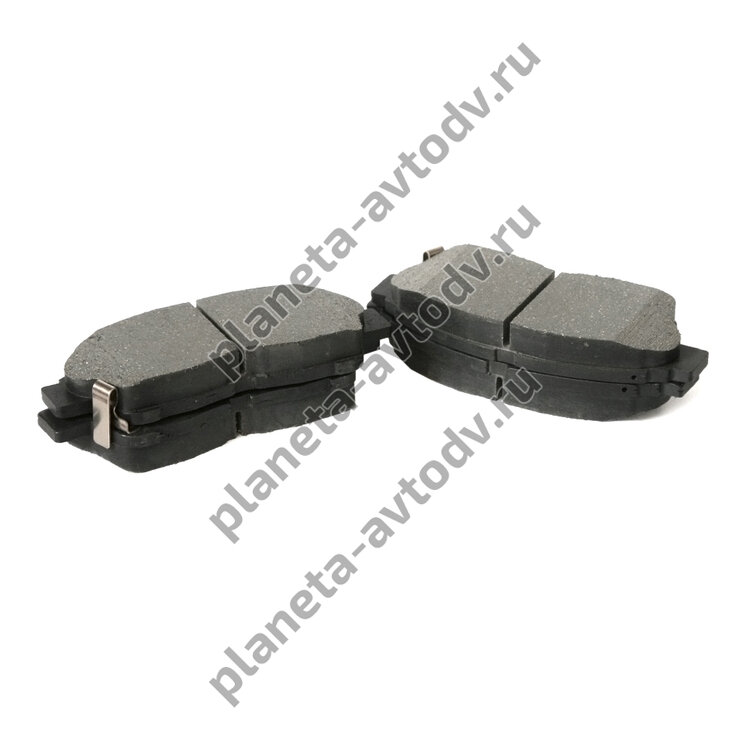 Колодки тормозные дисковые "NISSHINBO" NP1000 [PF-1322/1511]