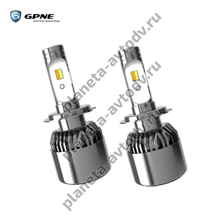 Светодиод "AutoEra" H7 GPNE A9 WHITE/YELLOW color (наб.-2шт)