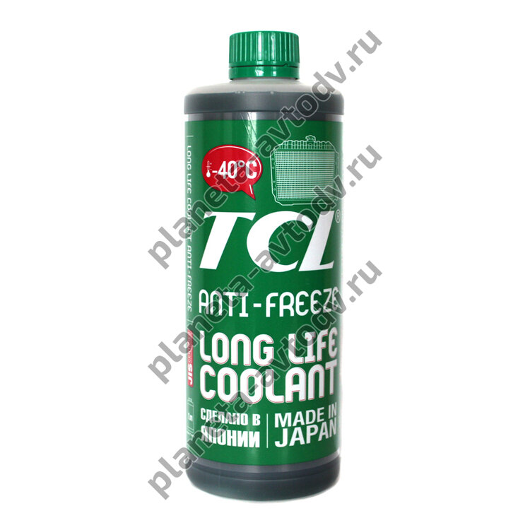 Антифриз готовый "TCL" Long Life Coolant Зеленый (-40С)  1л