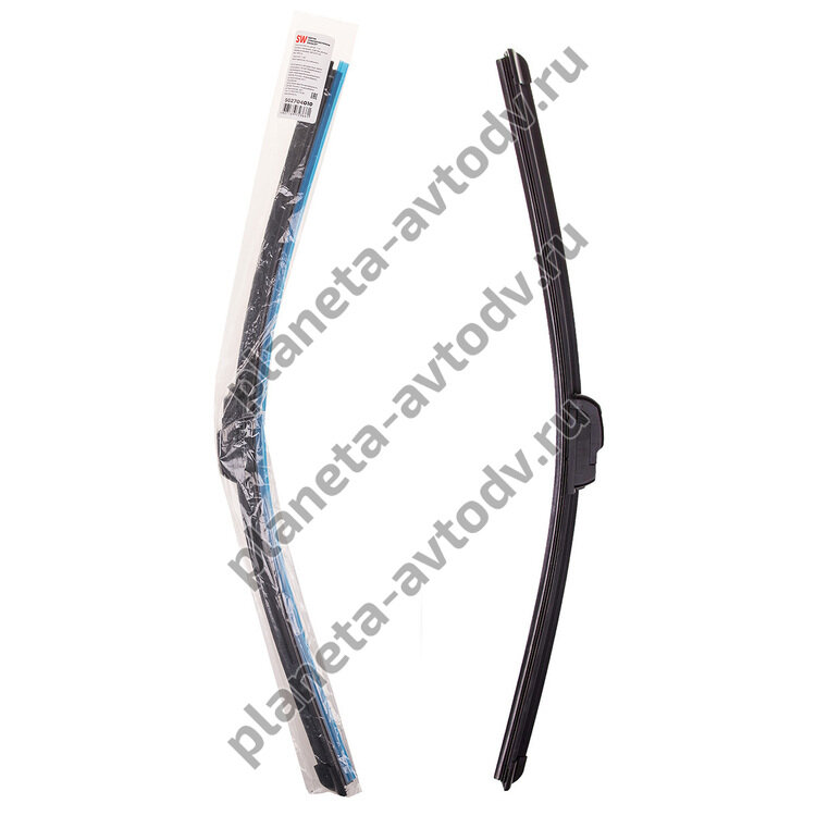Щетка стеклоочистителя "SKYWAY" S02704010 бескаркасная 53см (21") в пакете