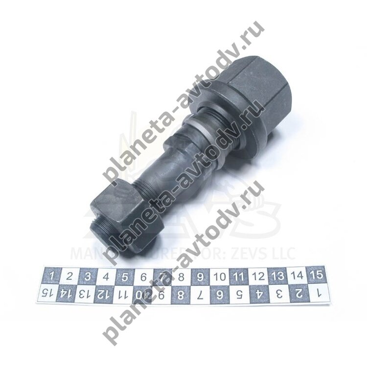 Шпилька BN21R в сборе  правая  ЕВРО 10T, универсальная, L=138mm для 12mm колесных дисков FUSO, HINO