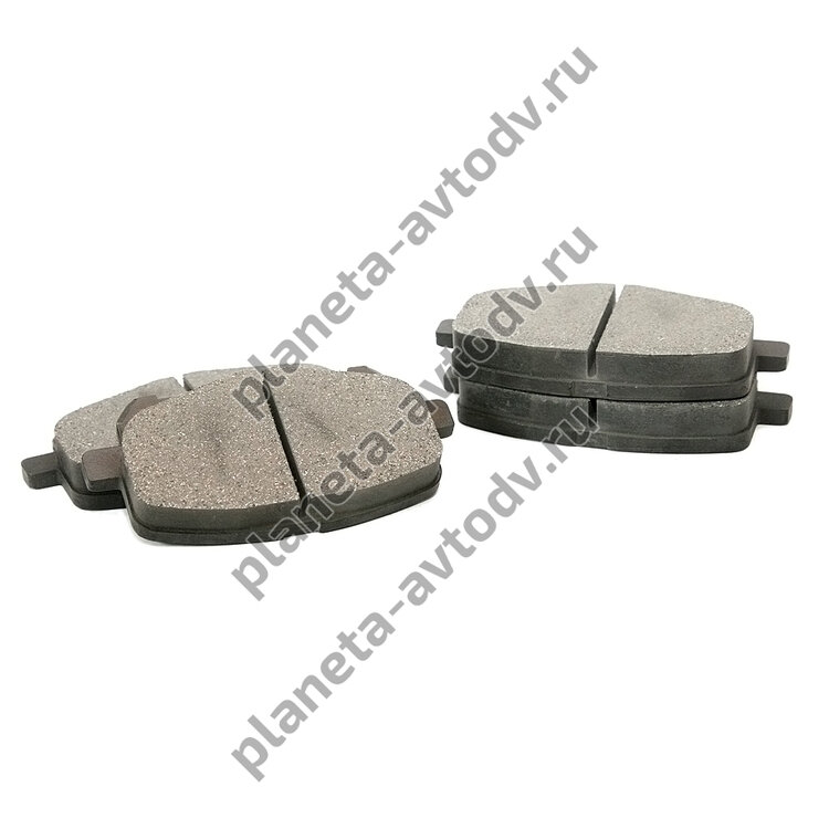 Колодки тормозные дисковые "NISSHINBO" NP1065 [PF-1448]