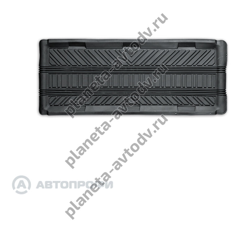 Коврик "AUTOPROFI" TER-150M (BК) Резиновый на Задний ряд 1020*400см (Черный)