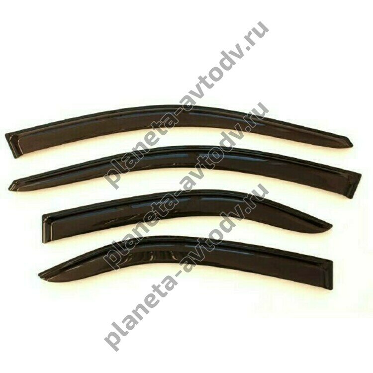 Ветровик накладной "SKYWAY" VT008 Toyota Camry 2001-2005 (компл 4шт.)