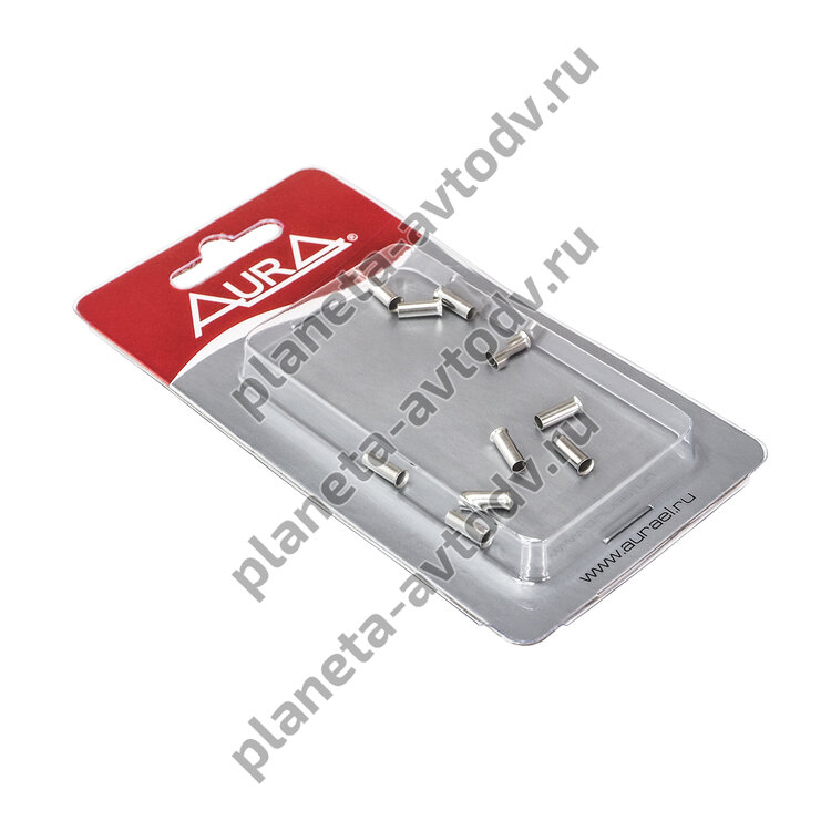 Наконечник кабельный "AURA" APT-4400 под кабель 12AWG/4,00мм2 никель (10 шт)