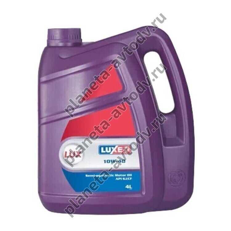 Масло моторное "LUXЕ" LUX  semi-sintetic SJ/CF (10W40)  4л