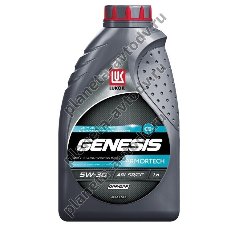 Масло моторное "LUKOIL" GENESIS ARMORTECH DPF/GPF C2/C3 SP/CF (5W30)  1л — фото 1 из 2