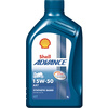 SHELL Advance 4T AX7 ДЛЯ МТ 15W-50, 1 л