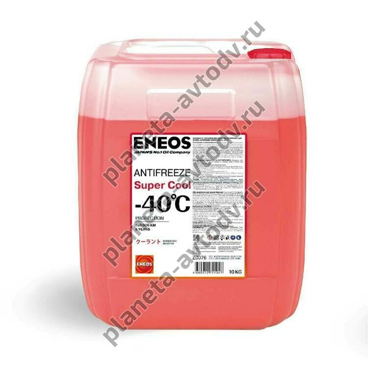 Антифриз готовый "ENEOS" SUPER COOL Красный (-40С) 10кг