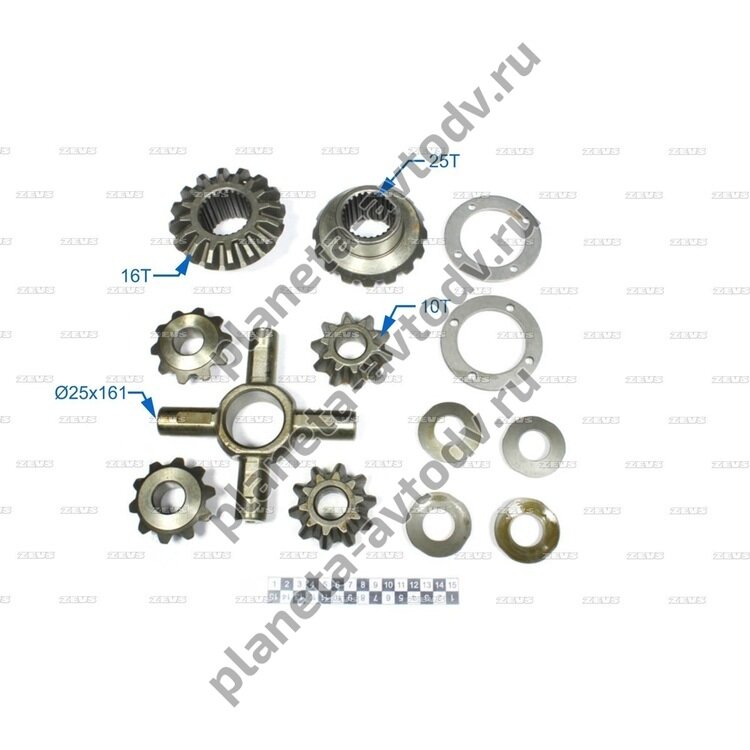 Ремкомплект редуктора KD089; ISUZU